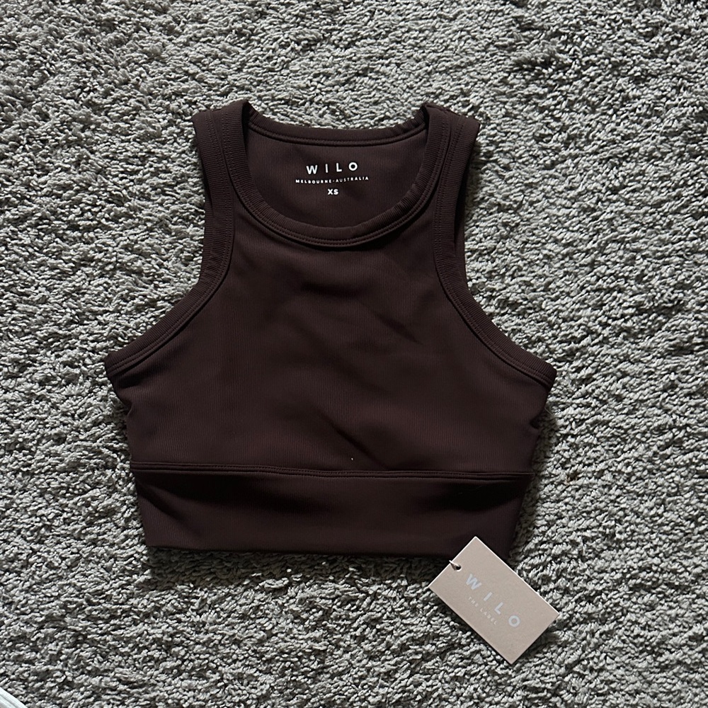 WILO Chocolate Brown Sports Bra